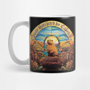 Easily distracted by Capybara Mug